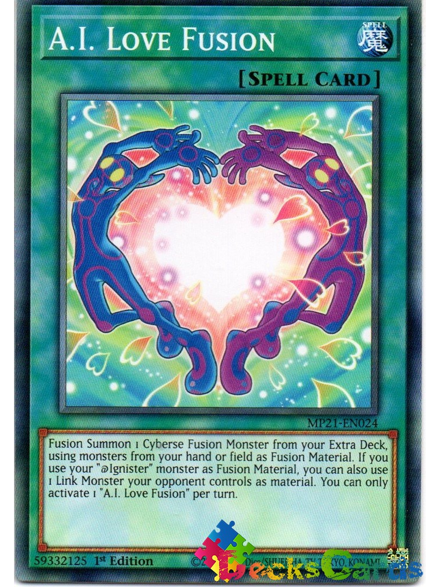 A.I. Love Fusion - MP21-EN024 - Common 1st Edition 1