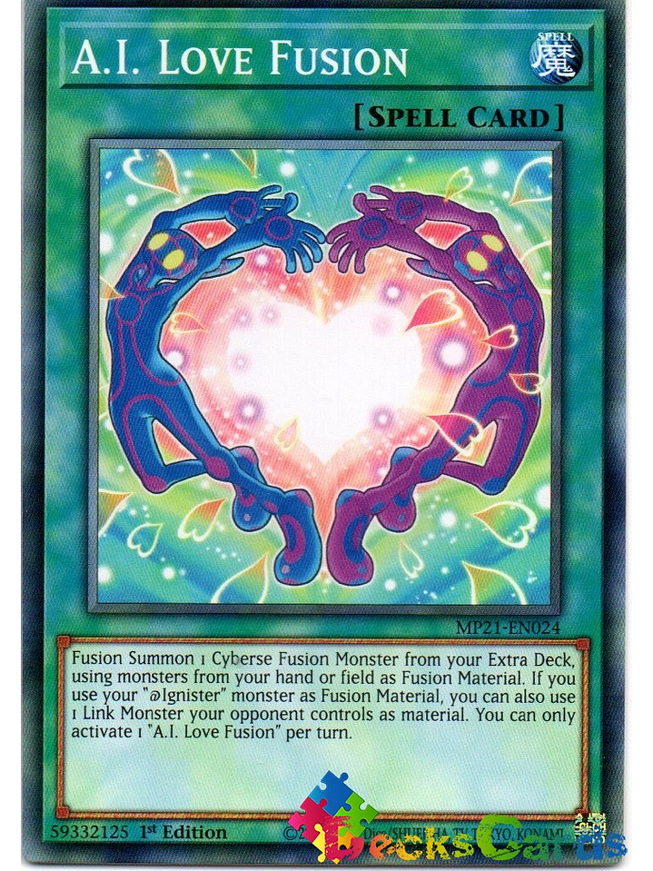 A.I. Love Fusion - MP21-EN024 - Common 1st Edition 1