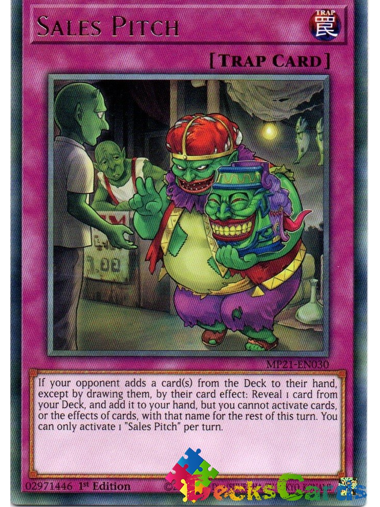 Sales Pitch - MP21-EN030 - Rare 1st Edition 1