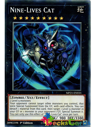 Nine-Lives Cat - MP21-EN035 - Common 1st Edition