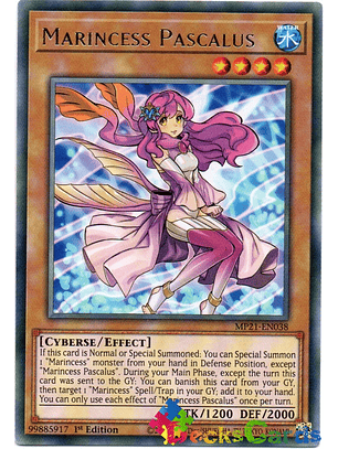 Marincess Pascalus - MP21-EN038 - Rare 1st Edition