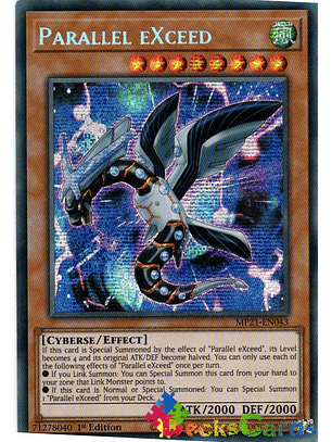 Parallel eXceed - MP21-EN043 - Prismatic Secret Rare 1st Edition