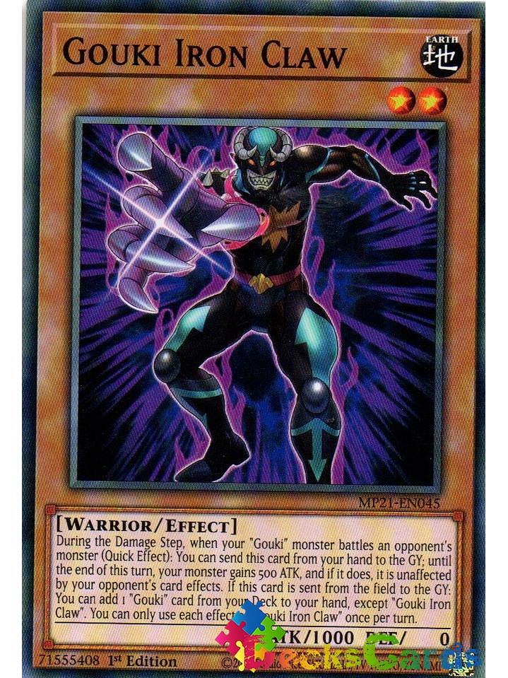 Gouki Iron Claw - MP21-EN045 - Common 1st Edition 1