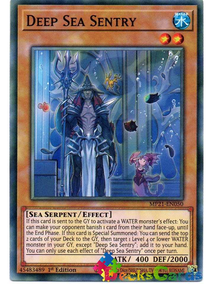 Deep Sea Sentry - MP21-EN050 - Common 1st Edition 1