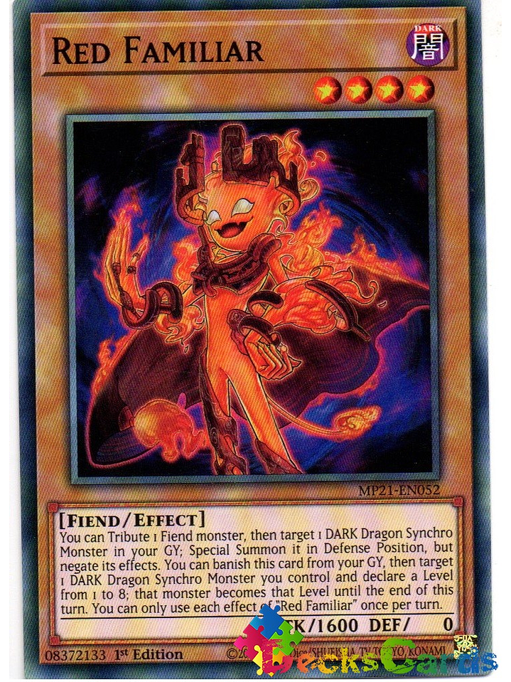 Red Familiar - MP21-EN052 - Common 1st Edition 1