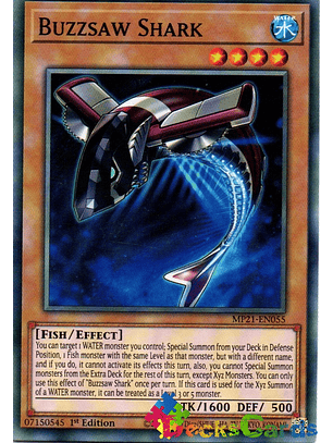 Buzzsaw Shark - MP21-EN055 - Common 1st Edition