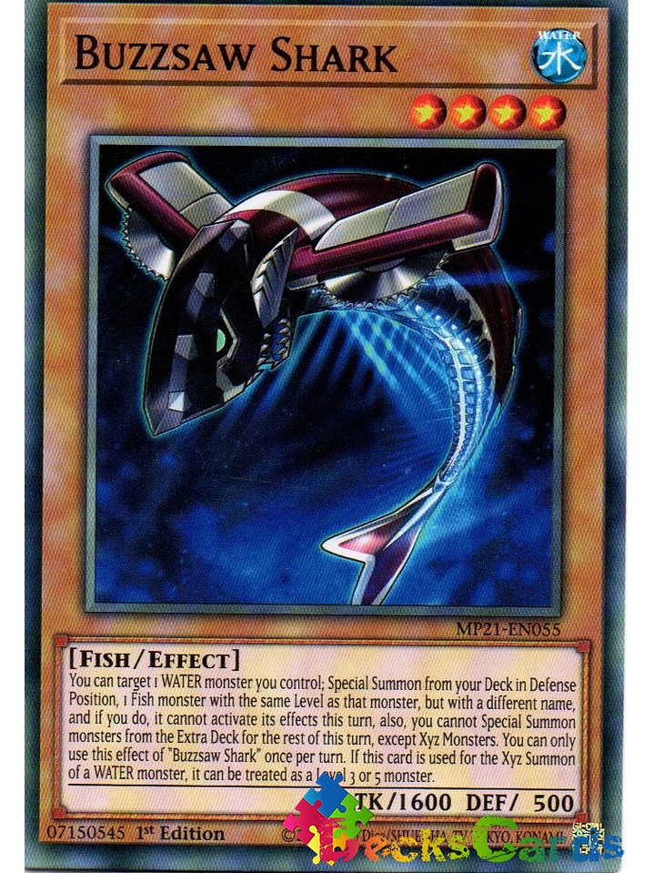 Buzzsaw Shark - MP21-EN055 - Common 1st Edition 1