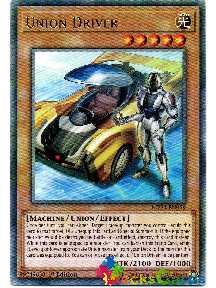 Union Driver - MP21-EN059 - Rare 1st Edition 1