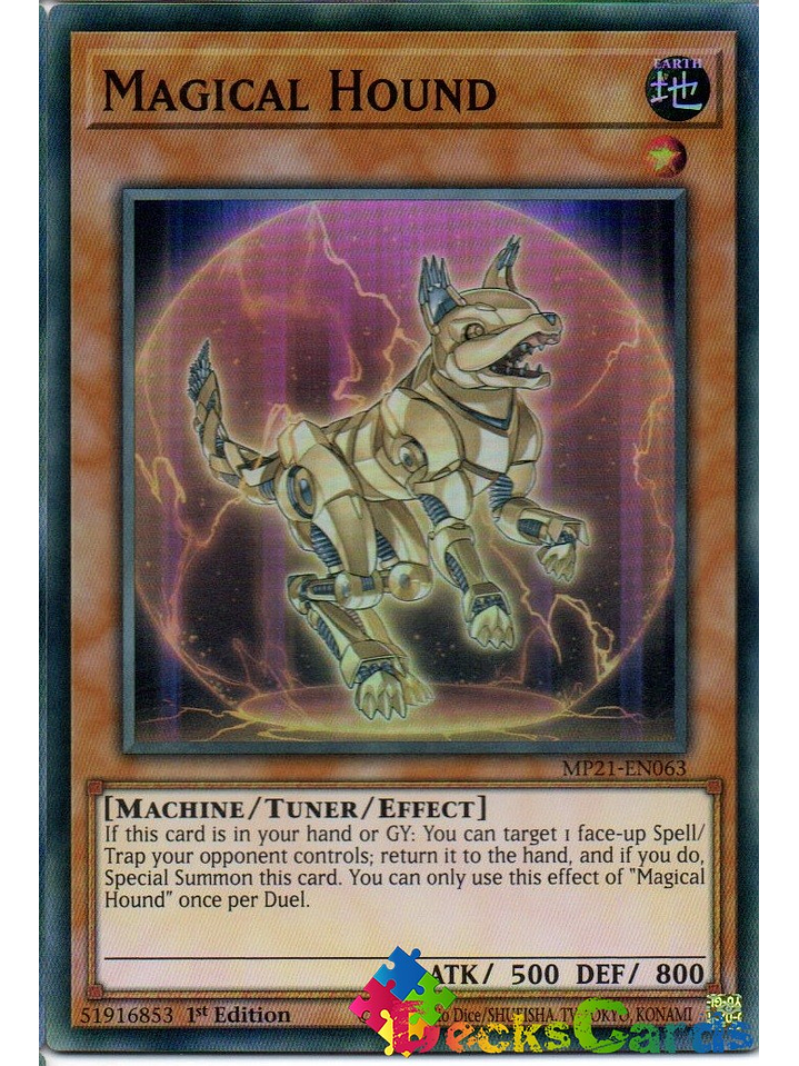 Magical Hound - MP21-EN063 - Super Rare 1st Edition 1