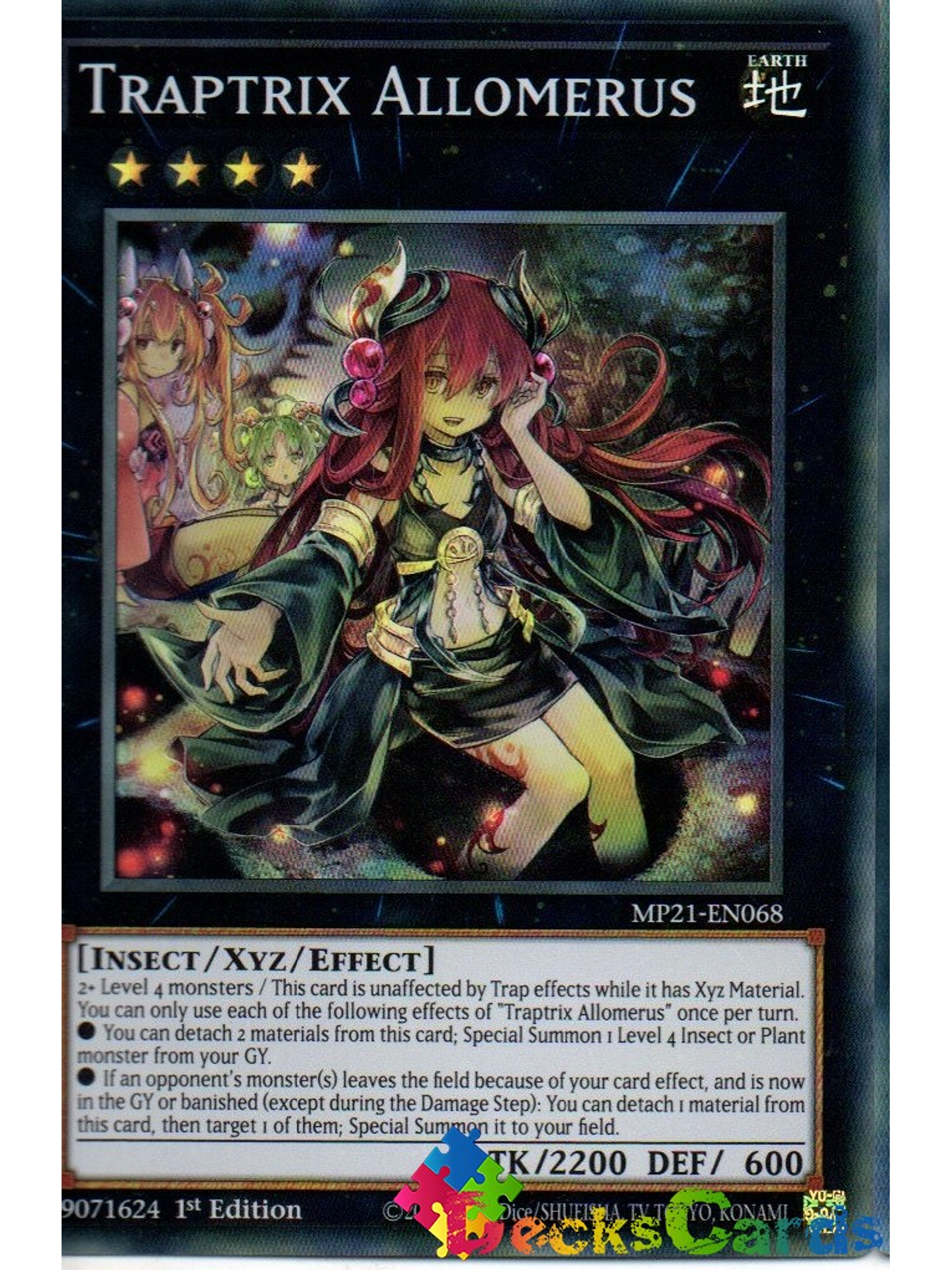 Traptrix Allomerus - MP21-EN068 - Super Rare 1st Edition 1