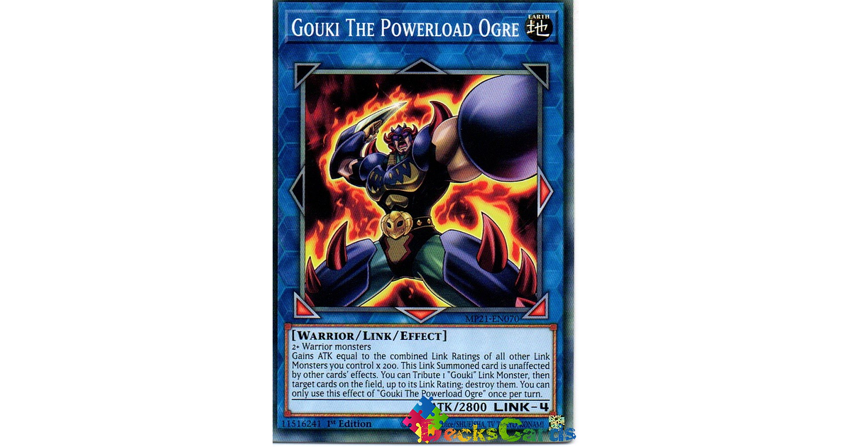 Gouki The Powerload Ogre - MP21-EN070 - Common 1st Edition
