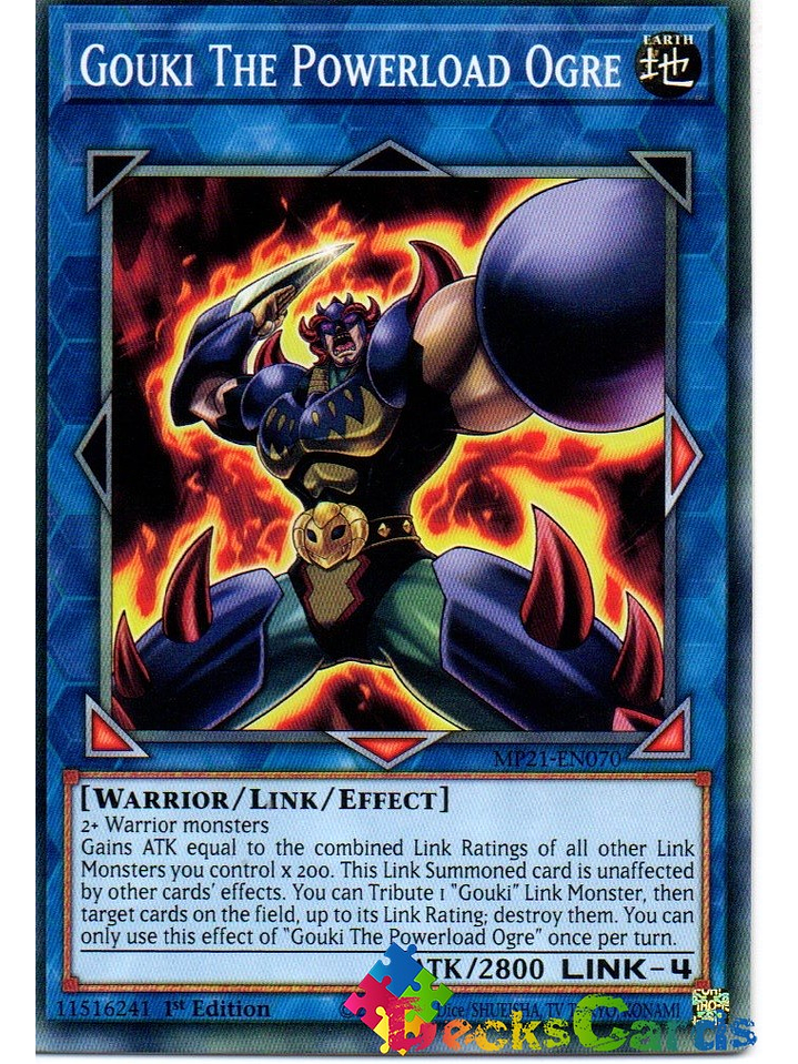 Gouki The Powerload Ogre - MP21-EN070 - Common 1st Edition 1