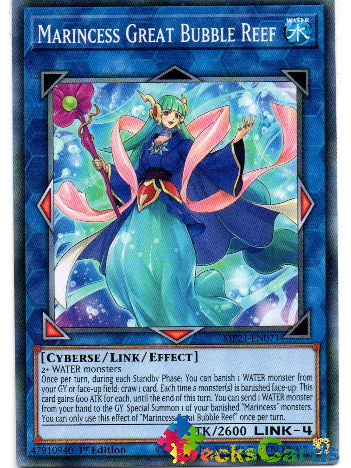 Marincess Great Bubble Reef - MP21-EN071 - Common 1st Edition 1