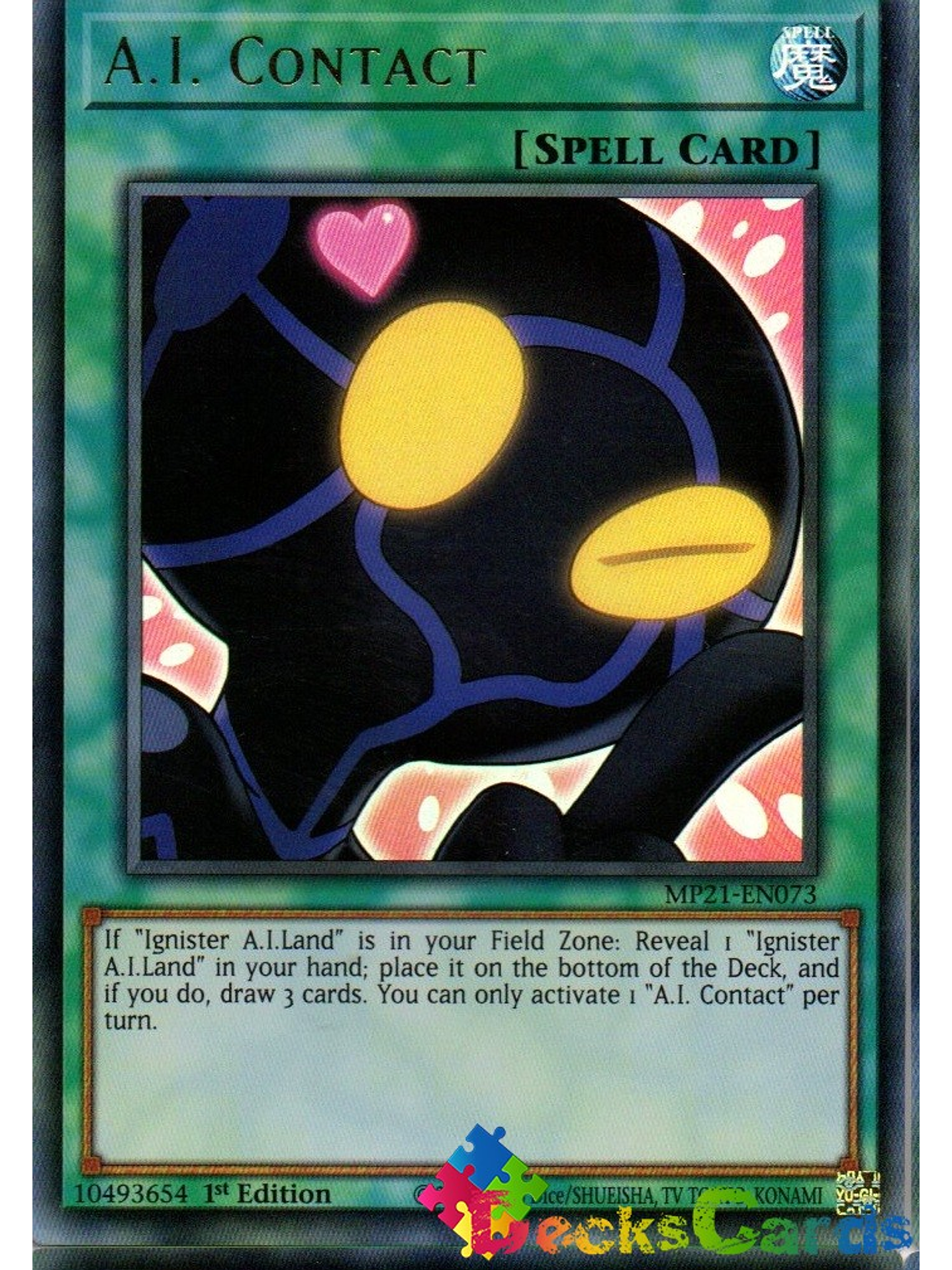 A.I. Contact - MP21-EN073 - Ultra Rare 1st Edition 1