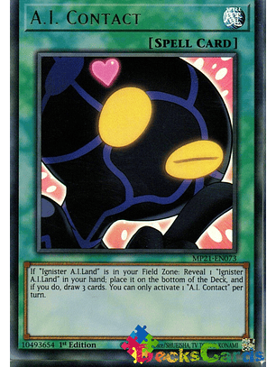 A.I. Contact - MP21-EN073 - Ultra Rare 1st Edition