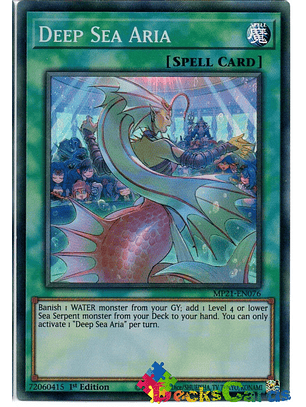 Deep Sea Aria - MP21-EN076 - Super Rare 1st Edition