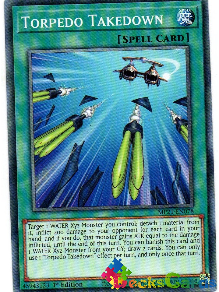 Torpedo Takedown - MP21-EN078 - Common 1st Edition 1