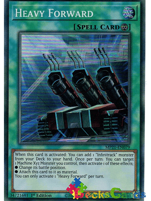 Heavy Forward - MP21-EN079 - Super Rare 1st Edition