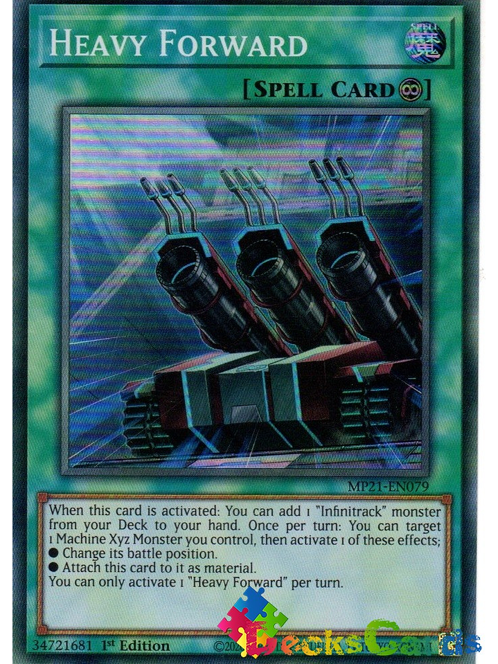 Heavy Forward - MP21-EN079 - Super Rare 1st Edition 1