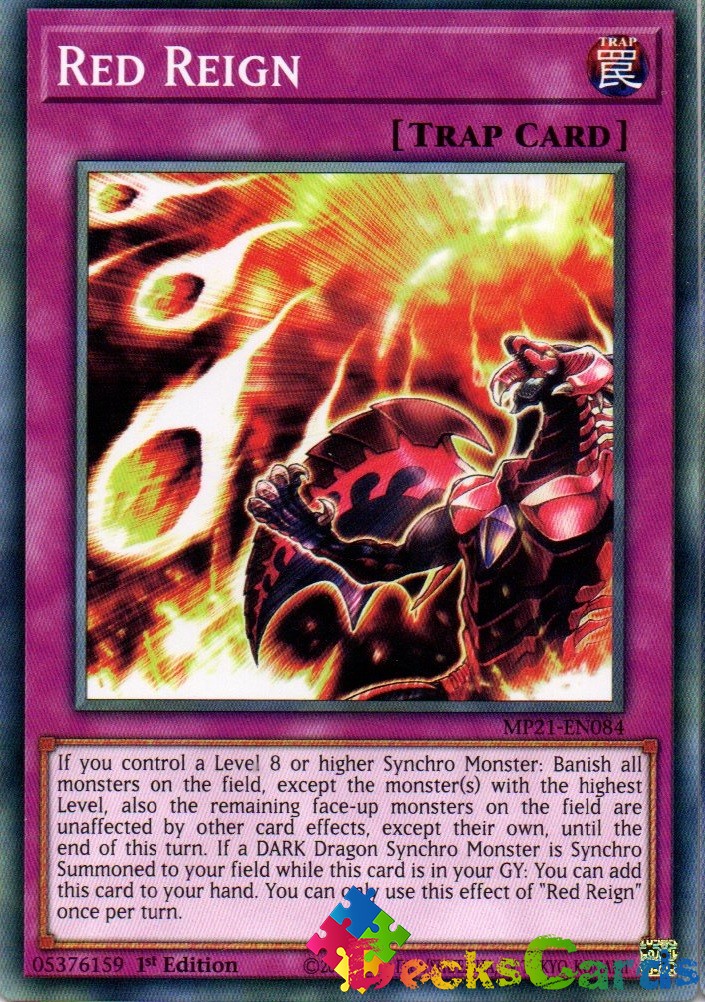 Red Reign - MP21-EN084 - Common 1st Edition