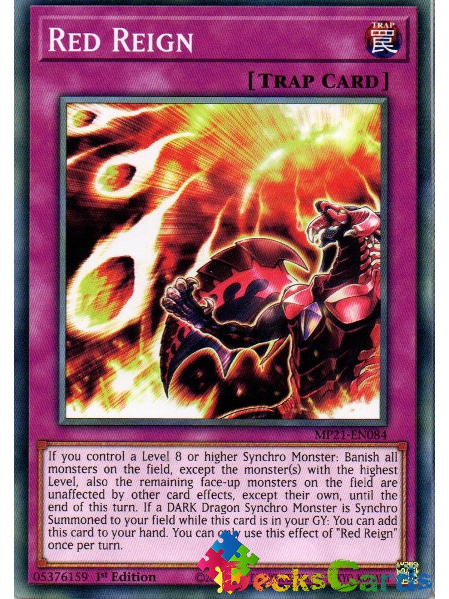 Red Reign - MP21-EN084 - Common 1st Edition 1
