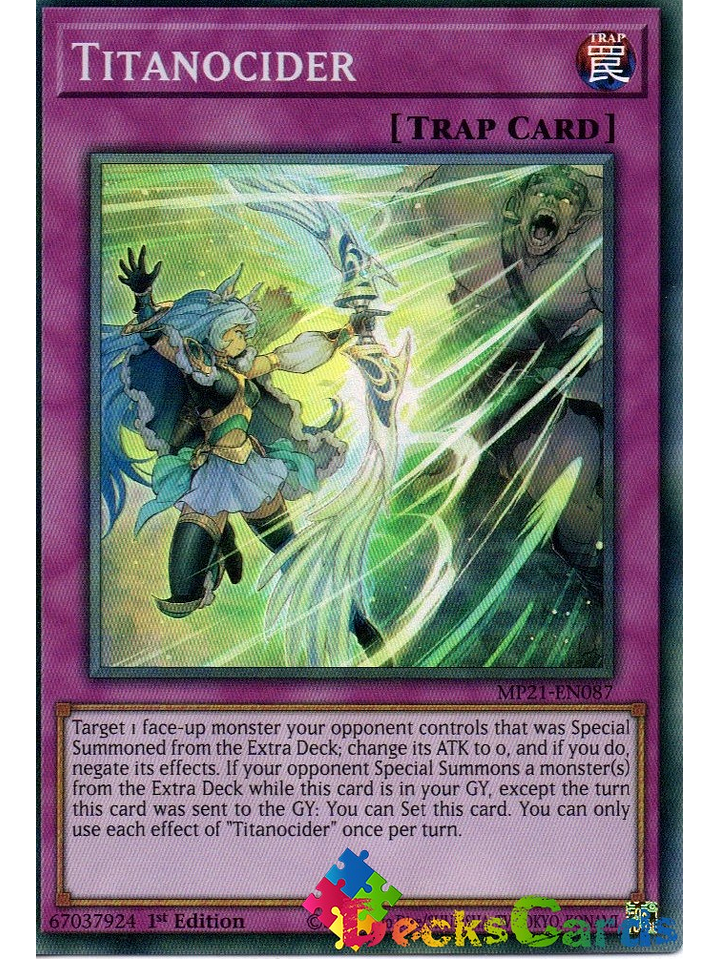 Titanocider - MP21-EN087 - Super Rare 1st Edition 1