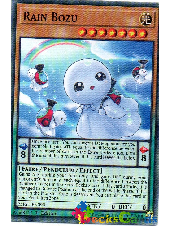 Rain Bozu - MP21-EN090 - Common 1st Edition 1