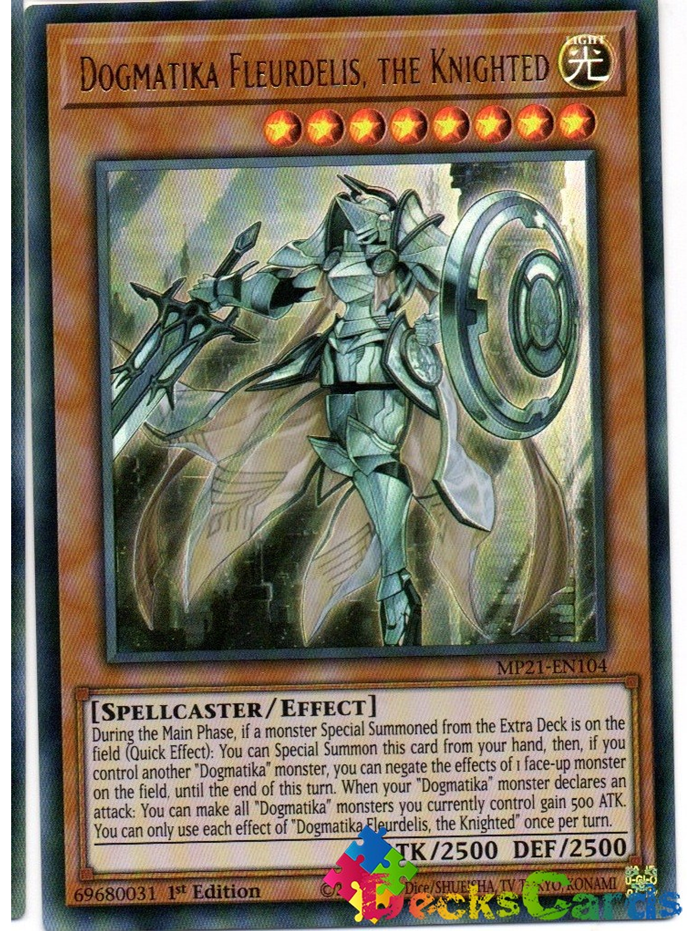 Dogmatika Fleurdelis, the Knighted - MP21-EN104 - Ultra Rare 1st Edition 1