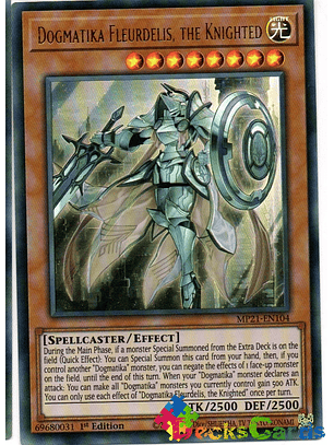Dogmatika Fleurdelis, the Knighted - MP21-EN104 - Ultra Rare 1st Edition