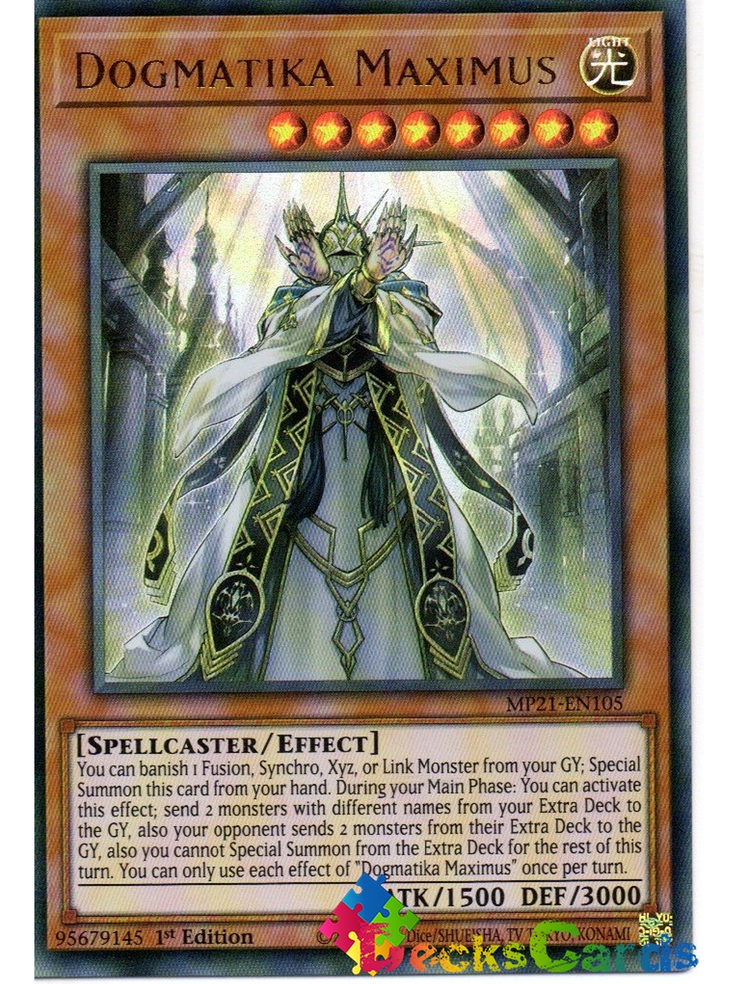 Dogmatika Maximus - MP21-EN105 - Ultra Rare 1st Edition 1