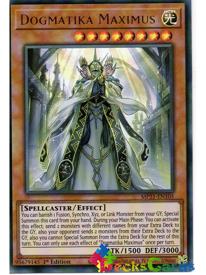 Dogmatika Maximus - MP21-EN105 - Ultra Rare 1st Edition 1