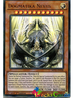 Dogmatika Nexus - MP21-EN106 - Ultra Rare 1st Edition