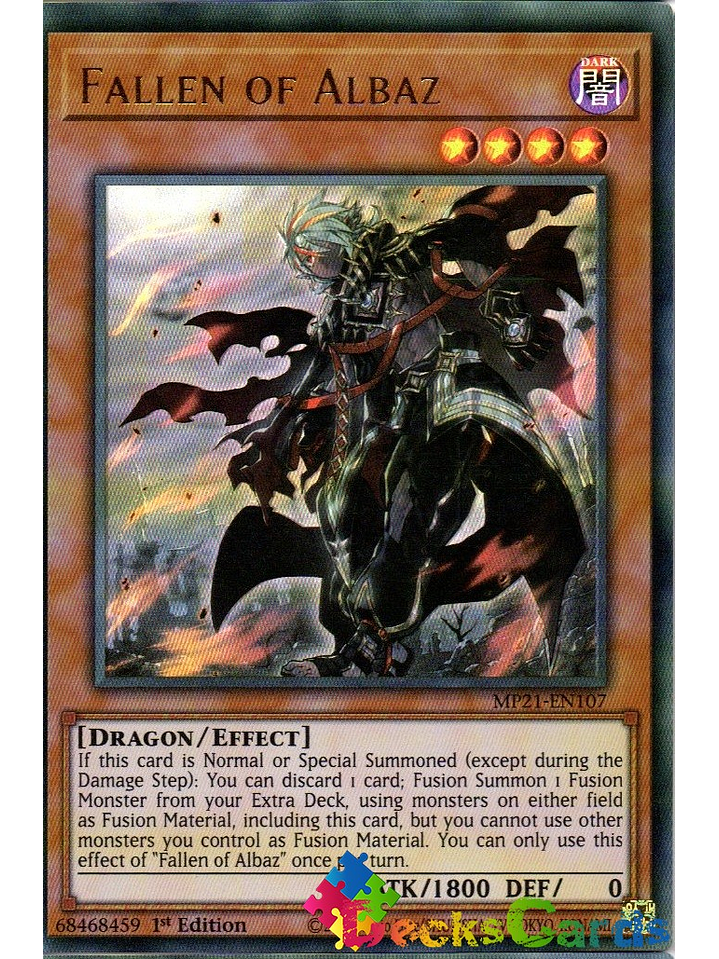 Fallen of Albaz - MP21-EN107 - Ultra Rare 1st Edition 1