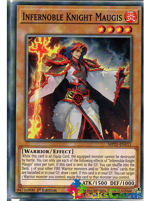 Infernoble Knight Maugis - MP21-EN111 - Common 1st Edition
