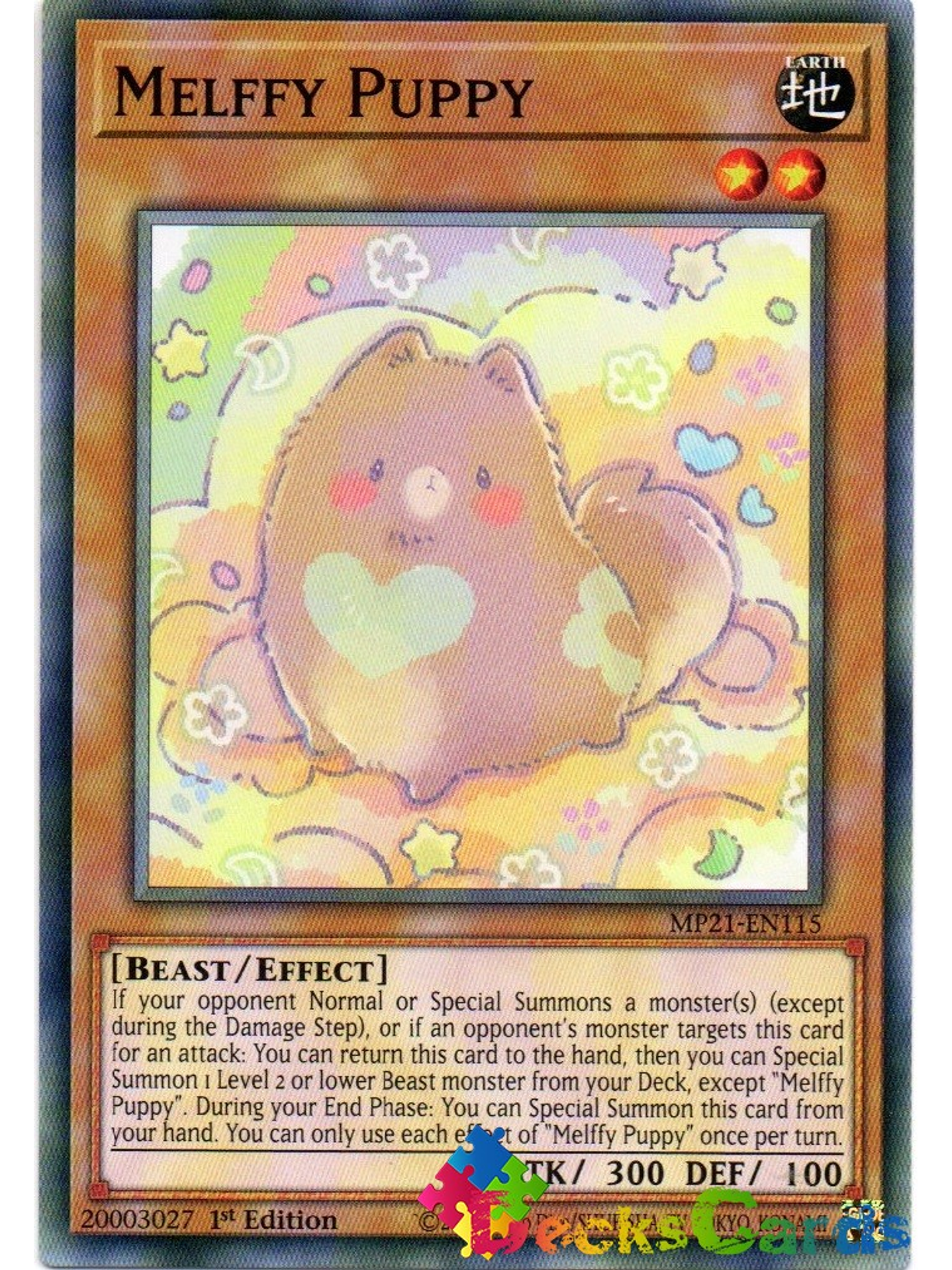 Melffy Puppy - MP21-EN115 - Common 1st Edition 1