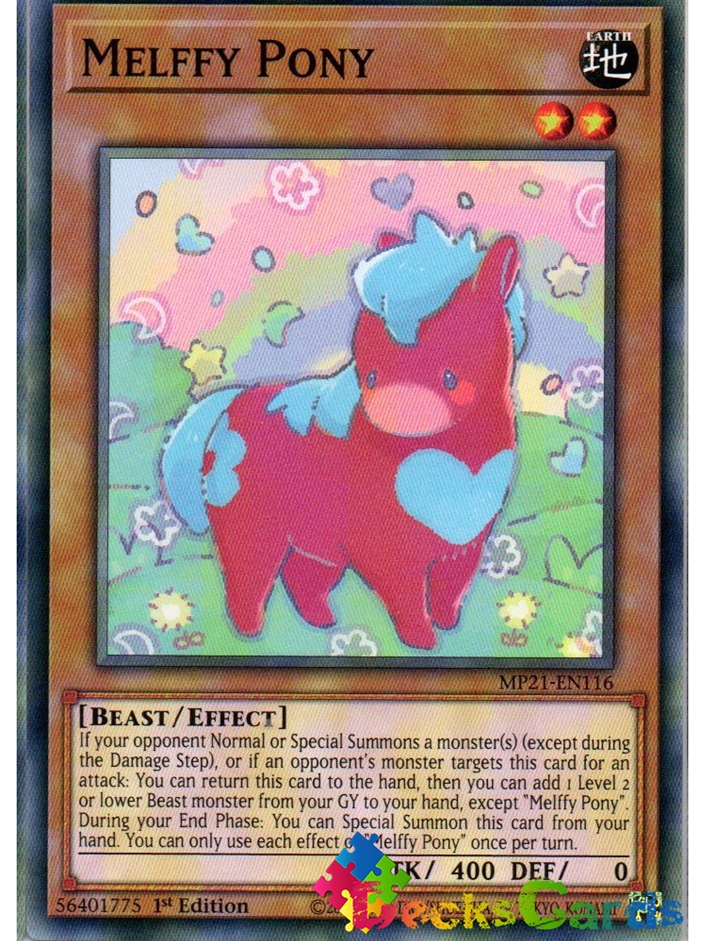 Melffy Pony - MP21-EN116 - Common 1st Edition 1