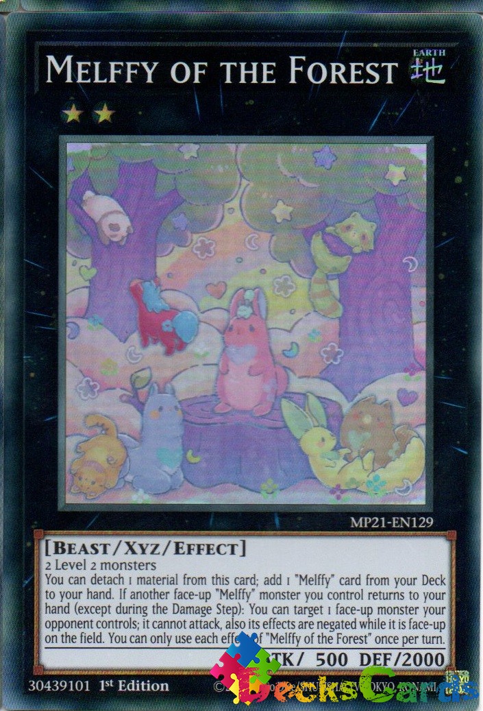 Melffy of the Forest - MP21-EN129 - Super Rare 1st Edition