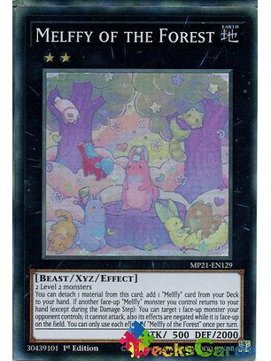 Melffy of the Forest - MP21-EN129 - Super Rare 1st Edition