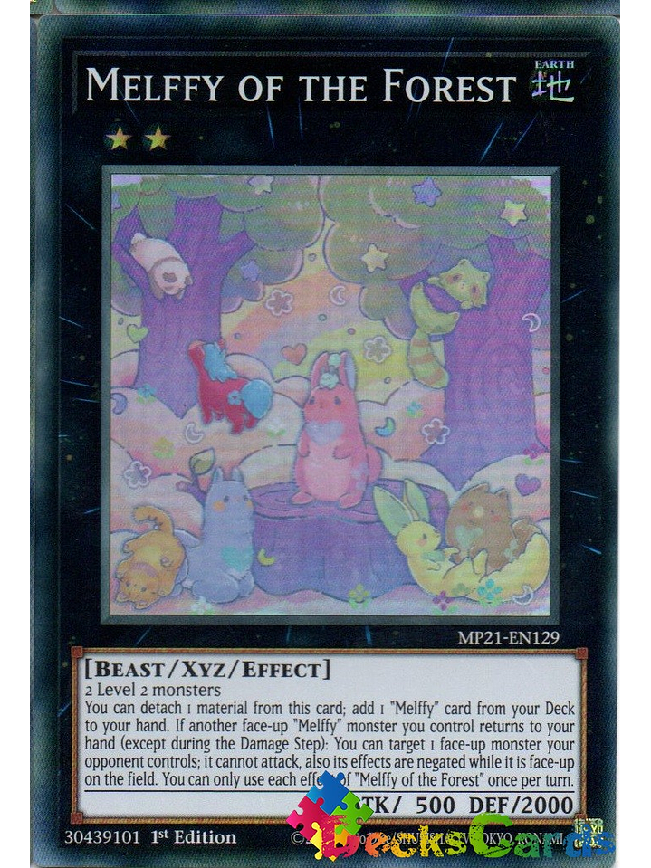 Melffy of the Forest - MP21-EN129 - Super Rare 1st Edition 1