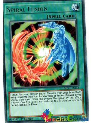 Spiral Fusion - MP21-EN133 - Rare 1st Edition