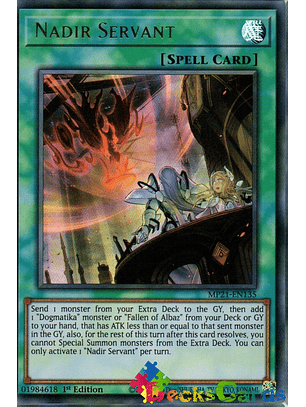 Nadir Servant - MP21-EN135 - Ultra Rare 1st Edition