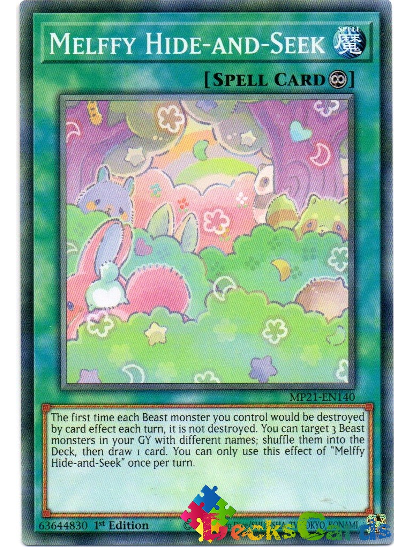 Melffy Hide-and-Seek - MP21-EN140 - Common 1st Edition 1