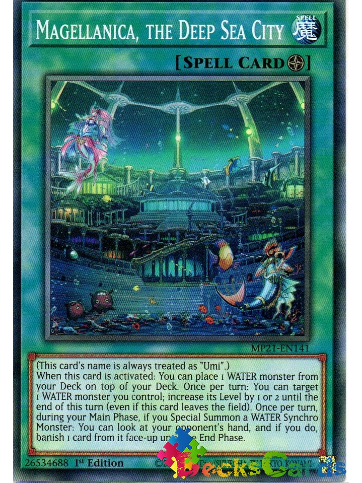 Magellanica, the Deep Sea City - MP21-EN141 - Common 1st Edition 1