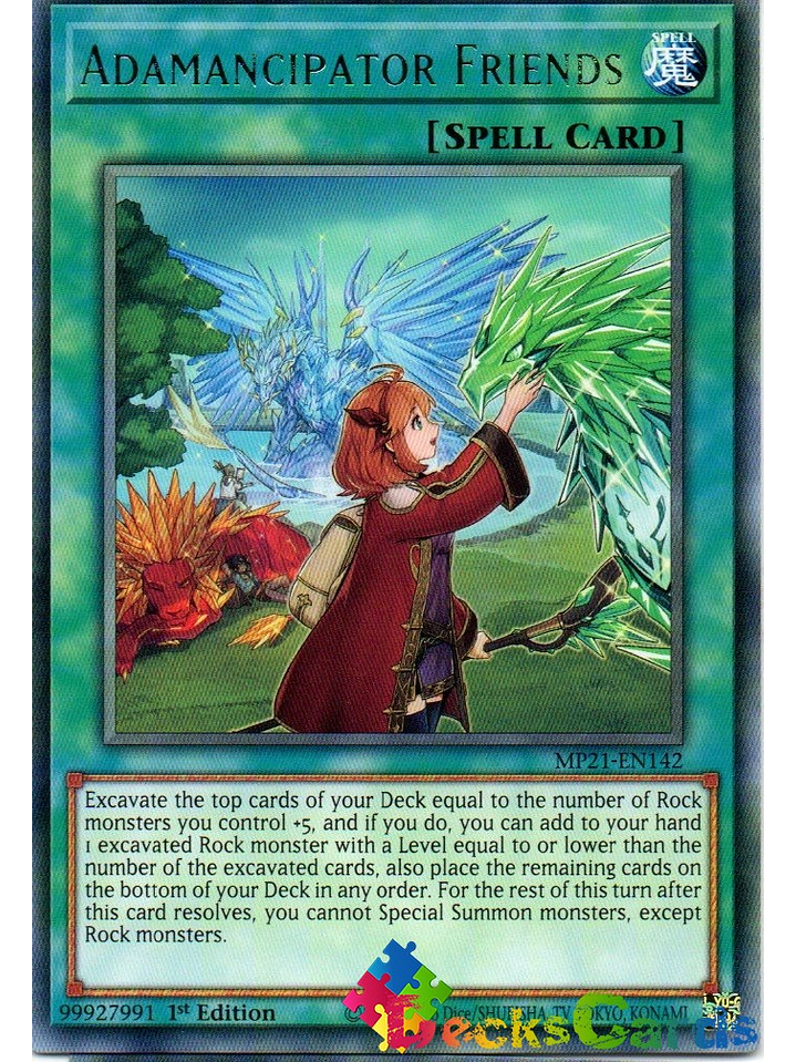 Adamancipator Friends - MP21-EN142 - Rare 1st Edition 1