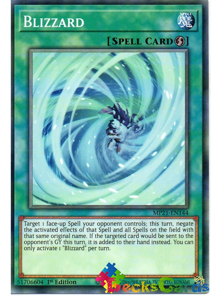 Blizzard - MP21-EN144 - Common 1st Edition 1