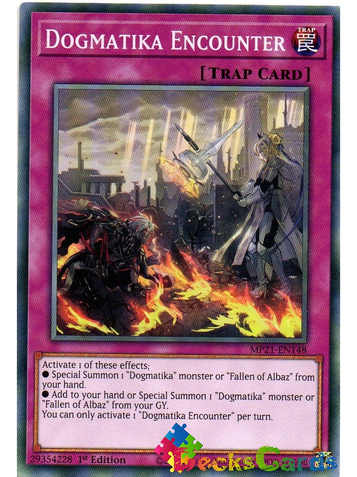 Dogmatika Encounter - MP21-EN148 - Common 1st Edition 1