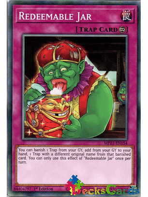 Redeemable Jar - MP21-EN154 - Common 1st Edition