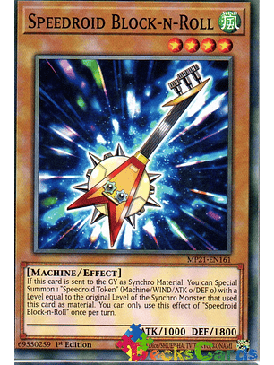 Speedroid Block-n-Roll - MP21-EN161 - Common 1st Edition