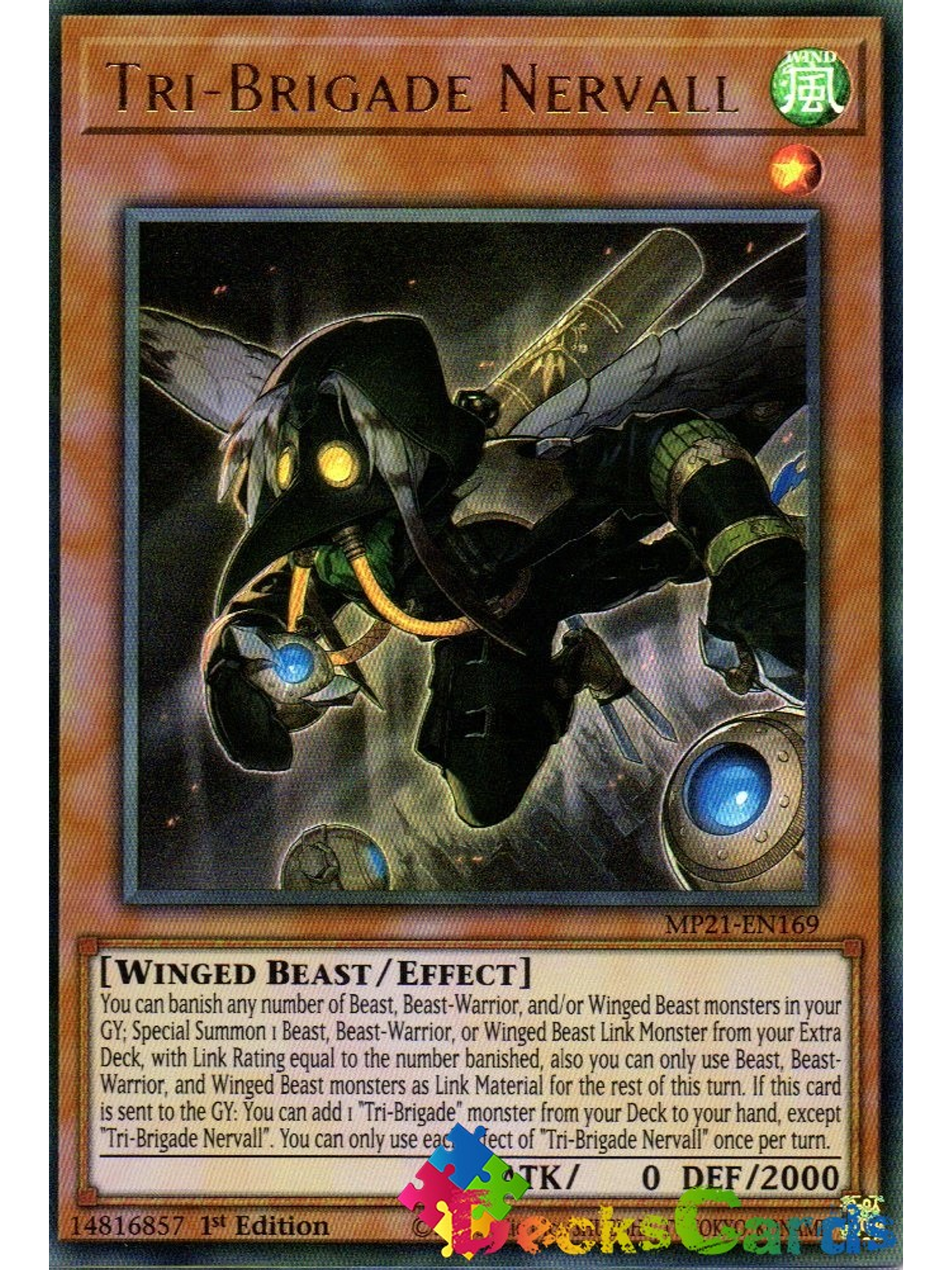 Tri-Brigade Nervall - MP21-EN169 - Ultra Rare 1st Edition 1