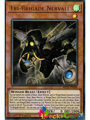 Tri-Brigade Nervall - MP21-EN169 - Ultra Rare 1st Edition